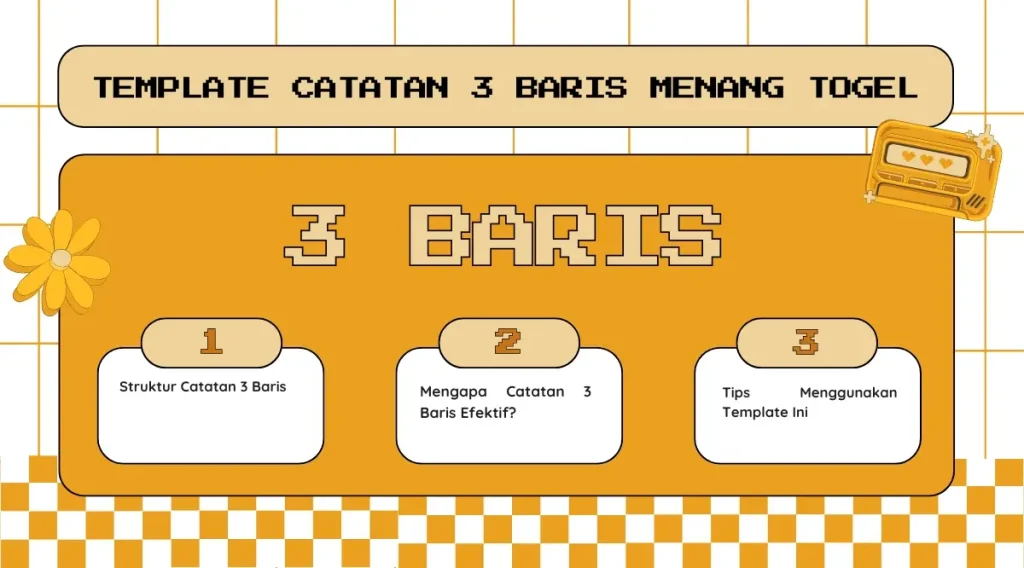 catatan menang togel